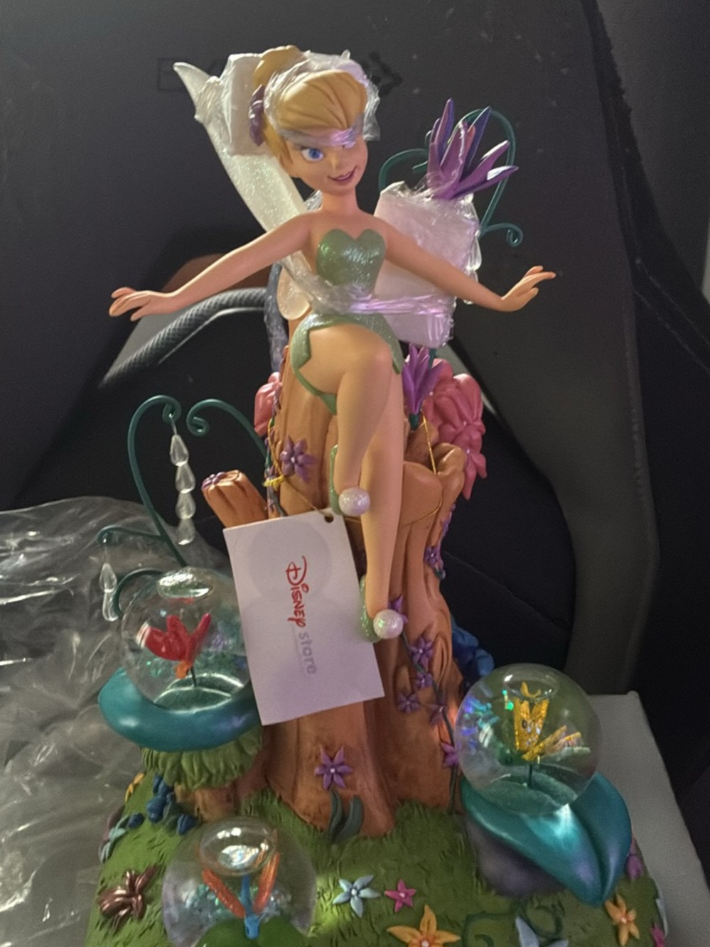Tinker Bell "Among Fireflies" Musical Snow Globe Figurine, which plays a tune
